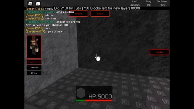 Obsidian!! | Roblox Dig v0.4 смотреть онлайн