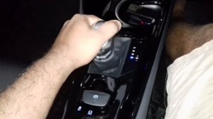 Toyota CHR Electronic Parking Brake (EPB) system.