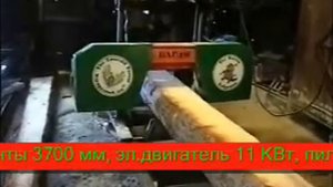Бензиновая ленточная пилорама ПЛГ-2М «Бобренок»