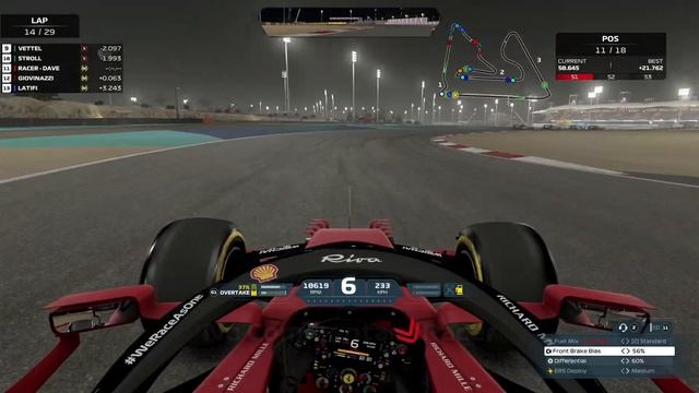 F1 2021 Ferrari Driver Career #2: I messed up my Strategy! | Formula 1 2021 Gameplay