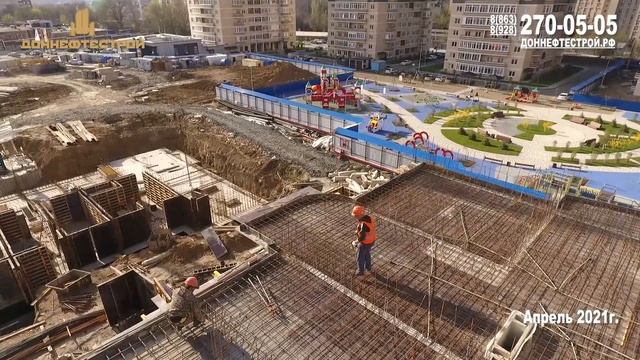 ЖК «Звезда Столицы» - ход строительства за Апрель 2021