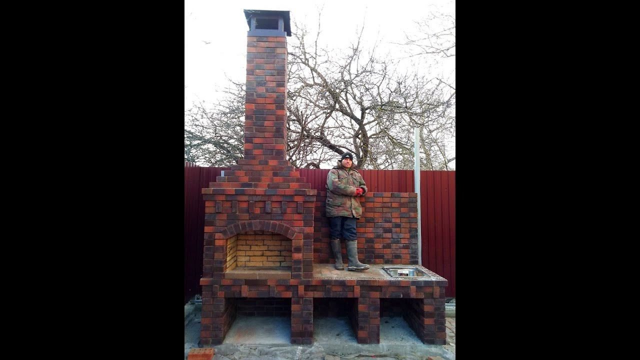 Мангал из кирпича своими руками смотреть онлайн