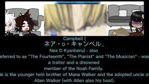 Bsd react to Atsushi as Allen walker||wip||bsd x d.gray man||rui||
