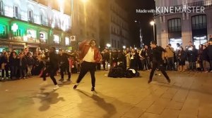 Michael Jackson en Puerta del Sol Madrid, Spain