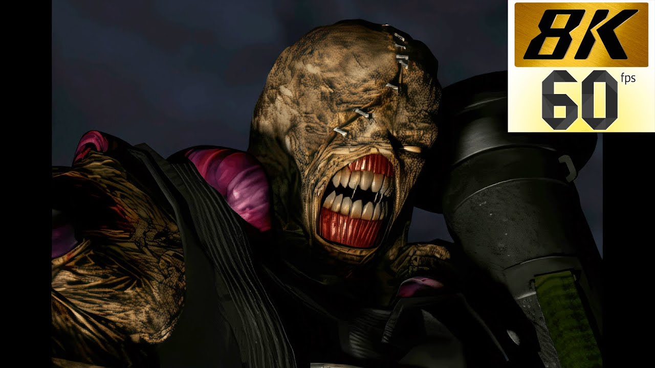 Resident Evil 3 Nemesis - All Cinematics (Remastered 8K 60FPS)
