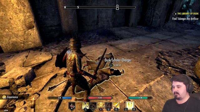LIBRARY OF DUSK! - Elder Scrolls Online Let's Play 236 смотреть онлайн
