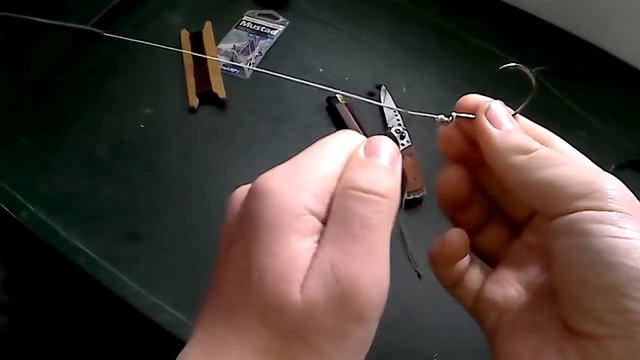 Как сделать снасть для ловли сома с берега. Первое видео. смотреть онлайн