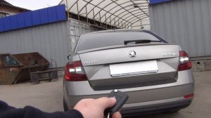 Электропривод багажника на SKODA OCTAVIA A7 Лифтбек 2013-2020