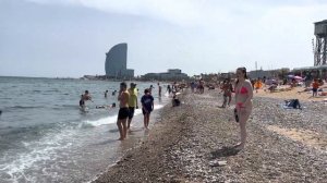 ? MUST SEE- Rio de Janeiro LEBLON BEACH Walk Tour Brazil 4K Tour