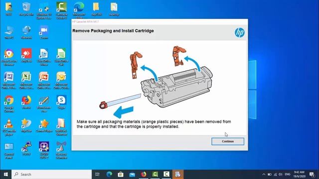 [HP Laserjet Pro M15w] - How to install and print from USB cable смотреть онлайн