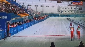 Команда молодости нашей. Победа в Лыжных гонках на Олимпийских играх 2022 г. в Пекине.