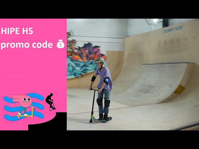 Hipe H5 трюковой самокат. Покупай самокат там, где на нем катаются. Скейт парк магазин BunnyHop смотреть онлайн