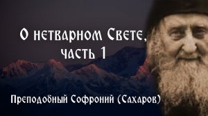 О нетварном Свете, часть 1 - Видеть Бога, как Он есть