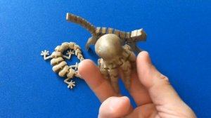 3 фигурки напечатанные на 3д принтере