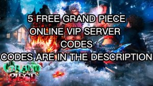 5 FREE GPO VIP SERVER CODES [CHECK DESCRIPTION]