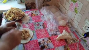 Капуста жареная с фаршем# для пирожков