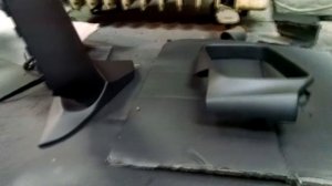 Установка клапана вентиляции салона и бокового зеркала, финал