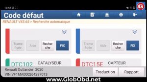 Reset AdBlue on Renault Master III using Launch / Thinkdiag tool