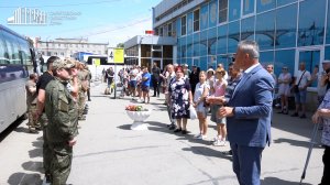 Саратовские бойцы после отпуска возвращаются к месту проведения СВО