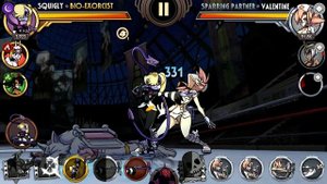 Skullgirls mobile - best combos of Squigly
