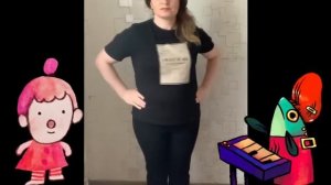 Музыкальная игра "Части тела" для детей 2 3 лет