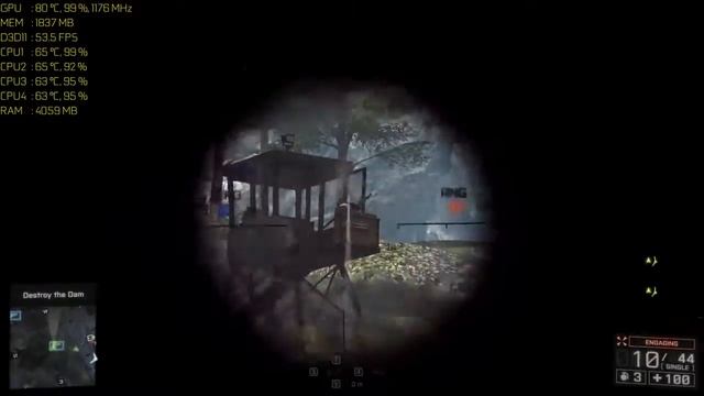 Battlefield 4   i3 4170 & Gainward GTX 750 2GB Full ᴴᴰ Gameplay