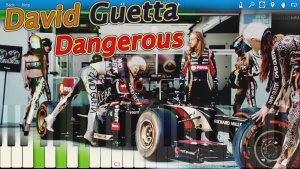 David Guetta - Dangerous [Piano Tutorial] Synthesia