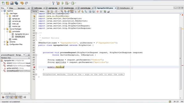 como guardar y mostrar los datos de un registro en Java web смотреть онлайн