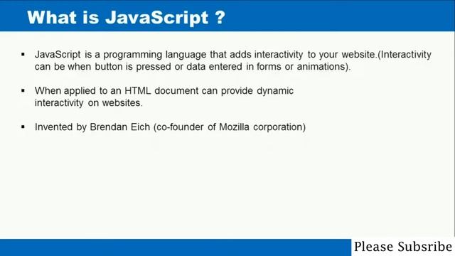 Web Development Tutorial-2 for Beginners | 10mins | Introduction to javascript | entertainment medi