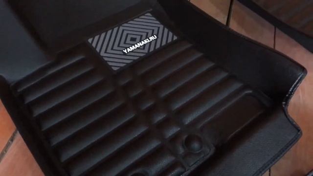 5D-коврики для Hyundai Solaris 2 с резиновым подпятником смотреть онлайн