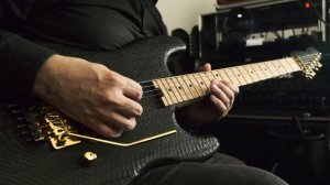 DiMarzio Tone Zone DP155 on Warren DeMartini Snakeskin Replica