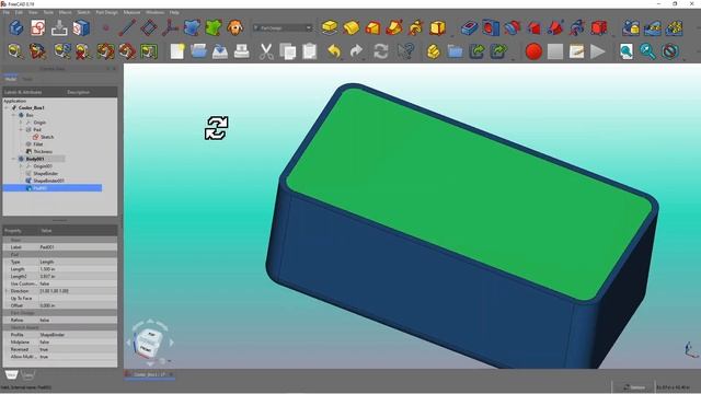 FreeCad Tutorial.  Shapebinder Explained. How to use it effectively. Must-Use tool in FreeCad
