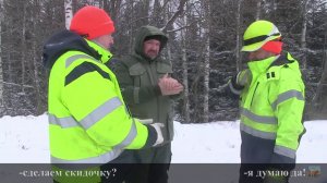Замерзший во льдах. О новом проекте и спасение экскаватора.