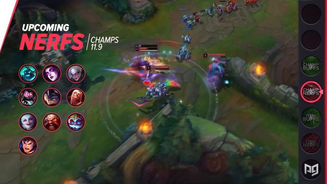 ПРЕВЬЮ ПАТЧА 11.9 | БАФФЫ И НЕРФЫ - Лига Легенд смотреть онлайн