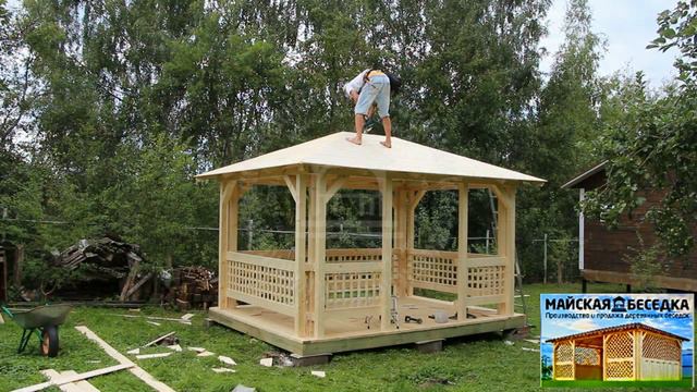 Беседка "Мини-шатер 3х4" смотреть онлайн