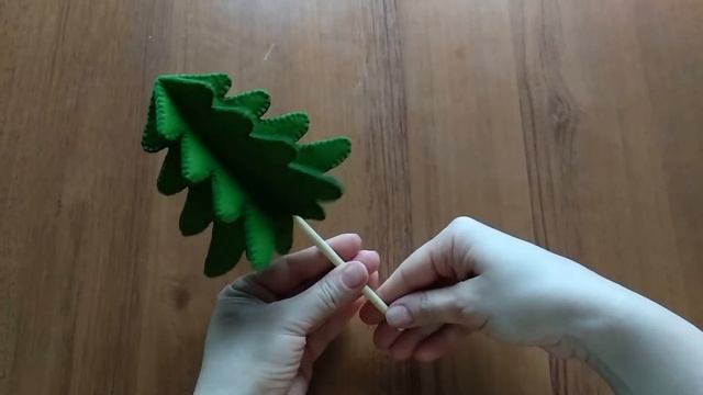 Мастер-класс/Новогодняя ёлочка из фетра (часть 1)/Handmade Christmas tree (part 1)/ DIY смотреть онлайн