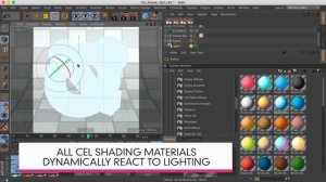 Cel Shader Studio for Cinema 4D & C4D Lite