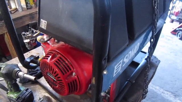 Бензиновый генератор SDMO SH6000 с двигателем HONDA GX390 смотреть онлайн