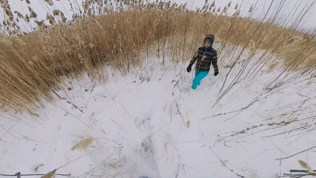Долгожданный пеший поход на Пальцинский остров в Ульяновске! Insta 360 x3