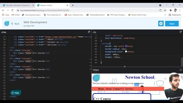 CSS background, size, repeat, position| Web Development for Beginners | Newton School | Curious Via