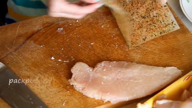 Сочные отбивные из курицы смотреть онлайн