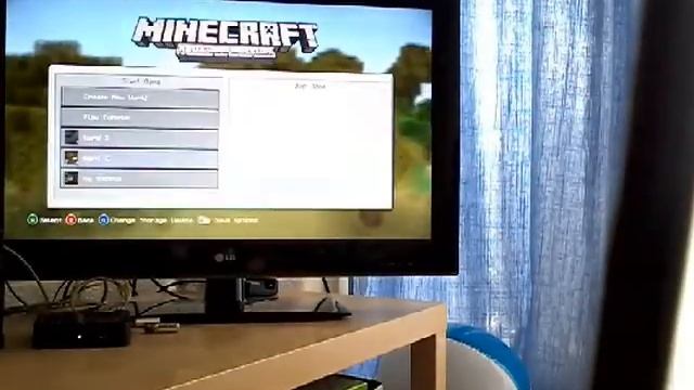 Как играть в майнкрафт вдвоем на иксбокс 360 смотреть онлайн