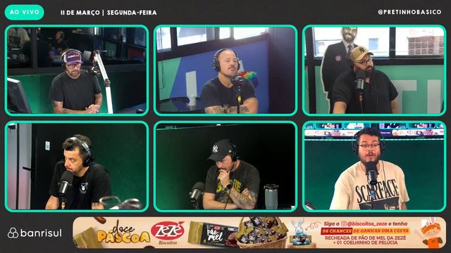 PRETINHO BÁSICO 13H AO VIVO | Rede Atlântida | 11/03 смотреть онлайн