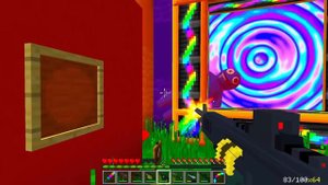 ЗОМБАК НАШЁЛ КРУГЛЫЕ ЯМЫ В МАЙНКРАФТ