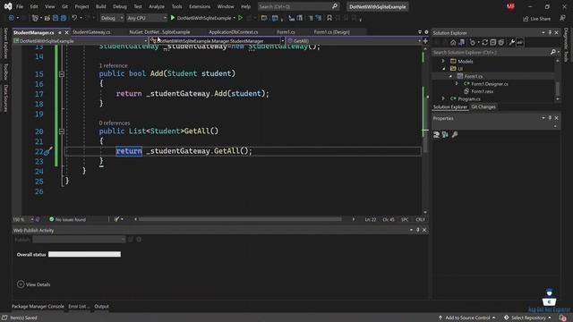 Complete CRUD Operation with SQLite Database & Entity Framework Core in .NET 6 Windows Forms смотреть онлайн