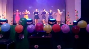 Танец выпускников и их родителей. Стиляги 2017г