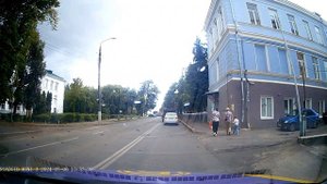Обгон через сплошную
