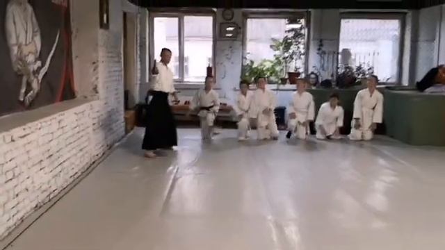 Детский экзамен по айкидо. Спортивный центр "Zavod". Декабрь 2019 г.