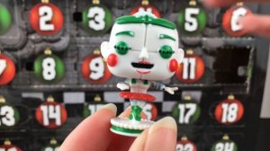 Five Nights at Freddy's Funko Advent Calendar Pocket Pop Holiday Mini Figures Unboxing #fnaf