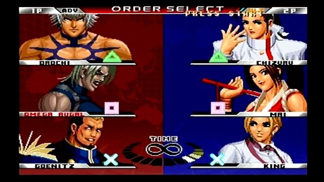 The King of Fighters '98 Ultimate Match playthrough (PS2) (1CC) смотреть онлайн